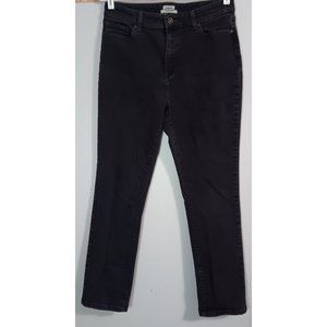 L.L. Bean 12R Black Classic Fit Denim Casual Outdoor Comfort Stretch Jeans